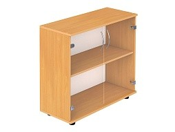 Шкаф 2-уровневый со стеклом ШКФ2.20