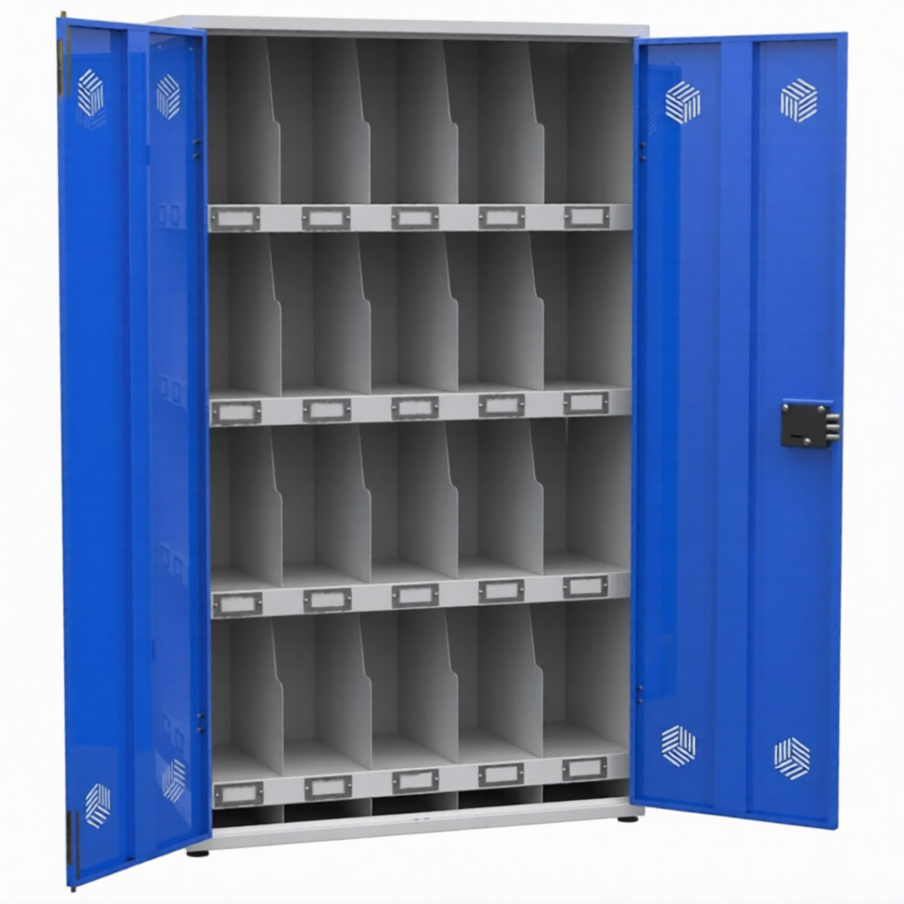 Шкаф для СИЗ на 20 противогазов PROTECTING-20 усиленный