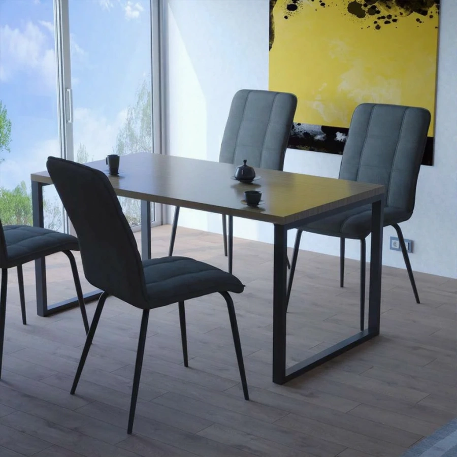 Стул "Лоренцо" + стол офисный на О-опорах