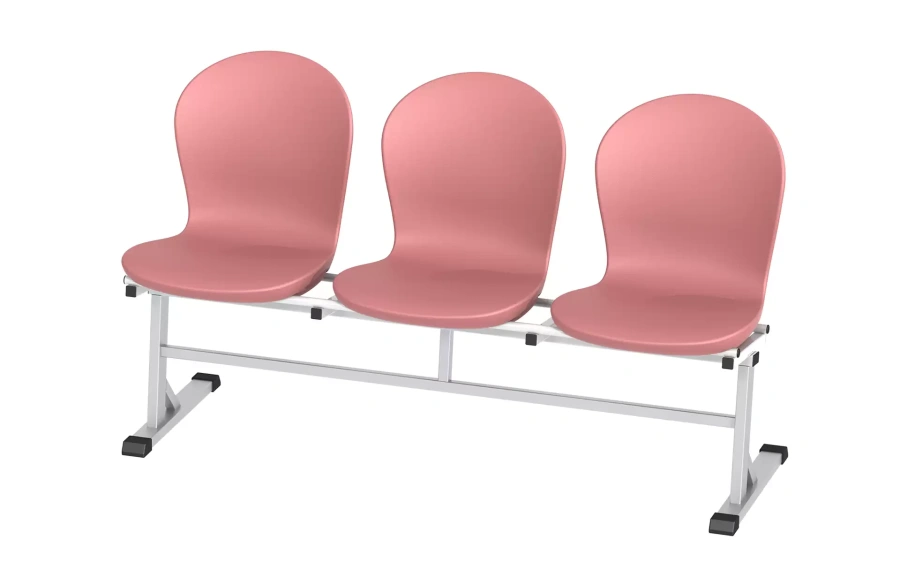 Стул медицинский МСК-237.01 (3 секции)