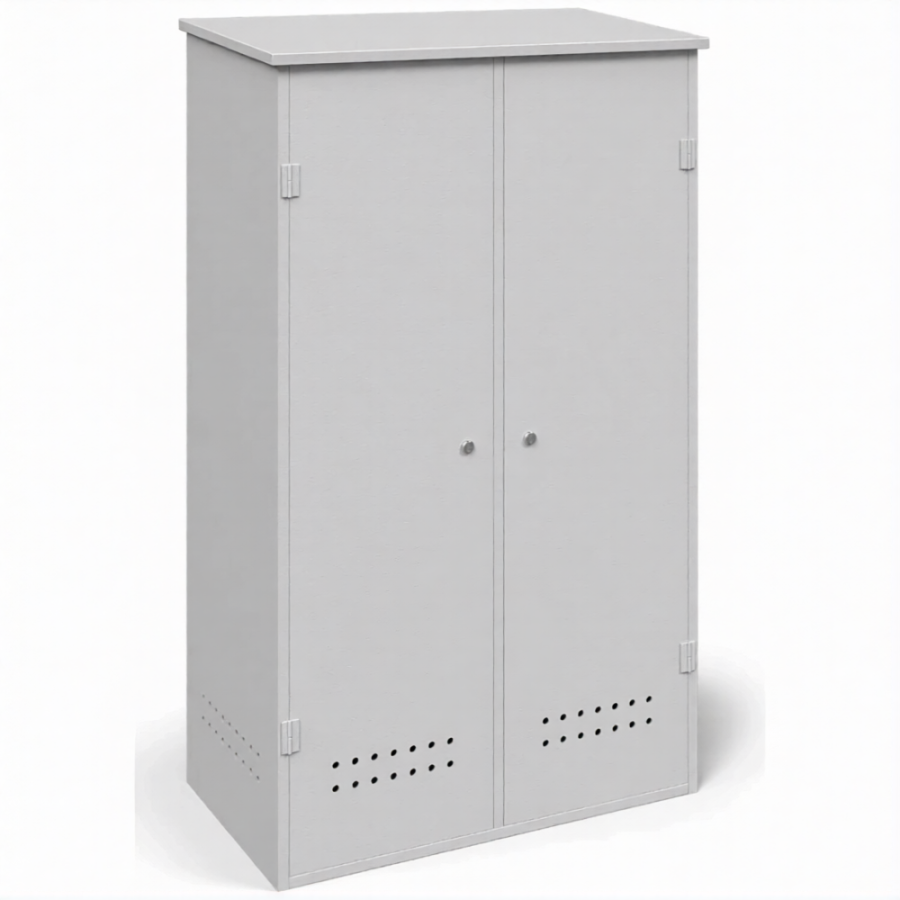 Шкаф для 6-ти газовых баллонов ШГБК-010 усиленный (1800х1040х600)