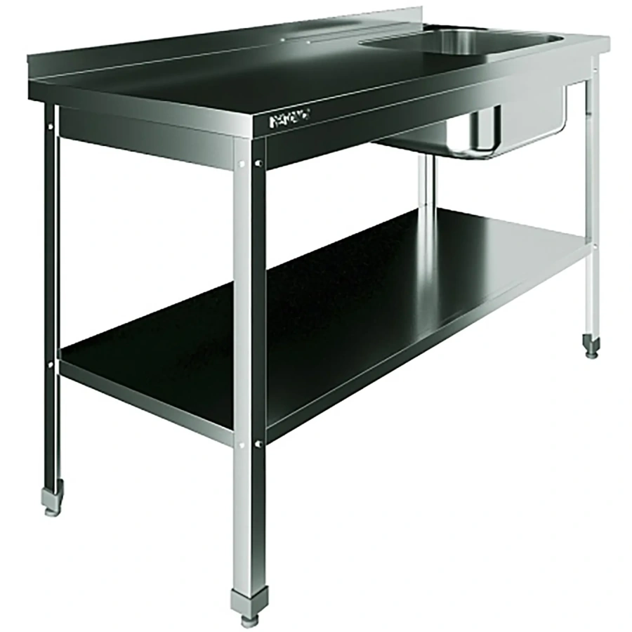 Ванна моечная с рабочей поверхностью ВМЦР/1-14/6-БПП-ЭН