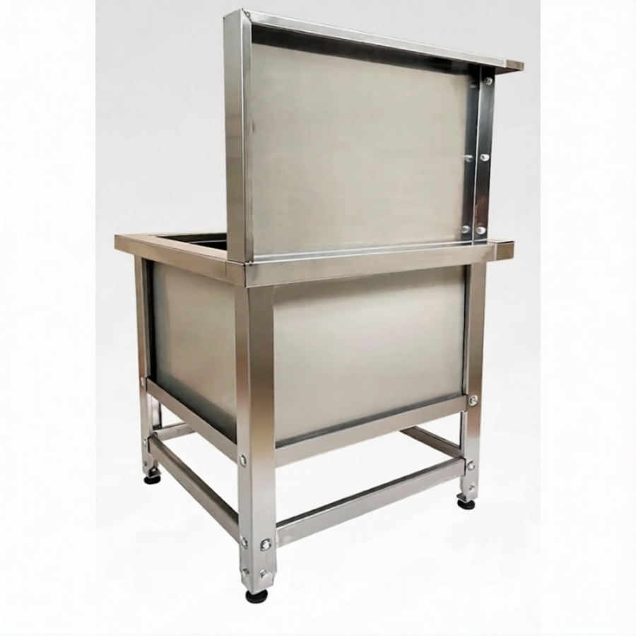 Ванна моповая ВМСн 500(800)х530х530  1 м/о (облицовка Г-обр., правая; ножка угловая)