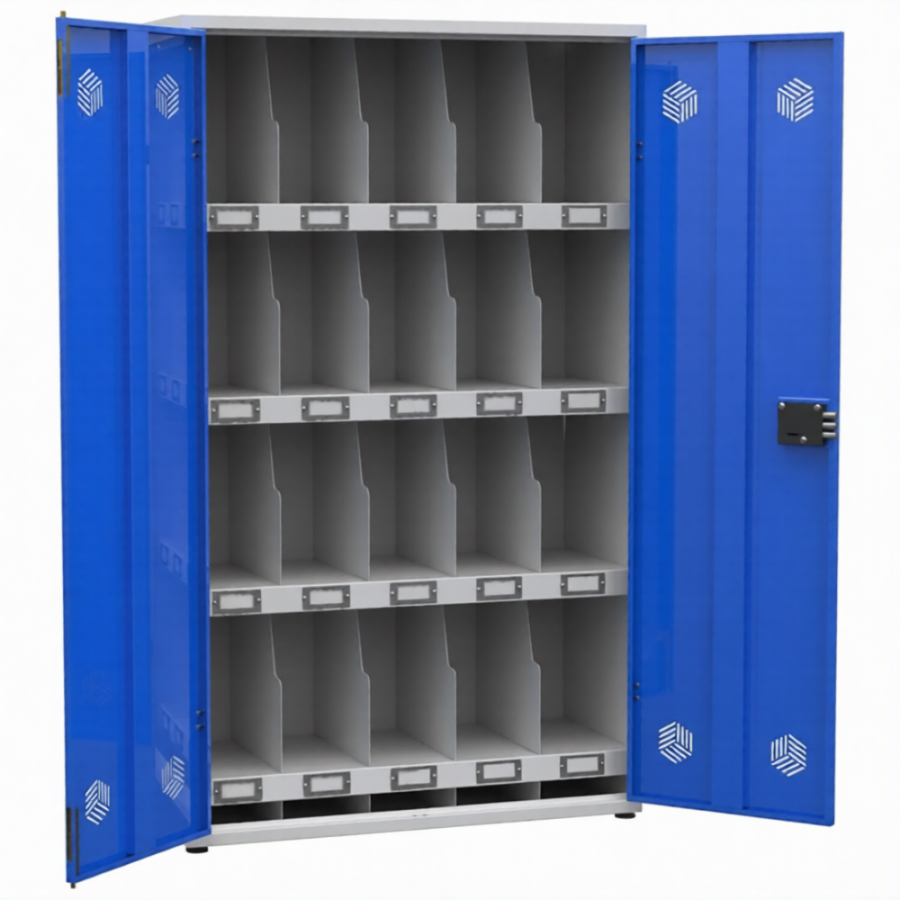 Шкаф для СИЗ на 20 противогазов PROTECTING-20 усиленный
