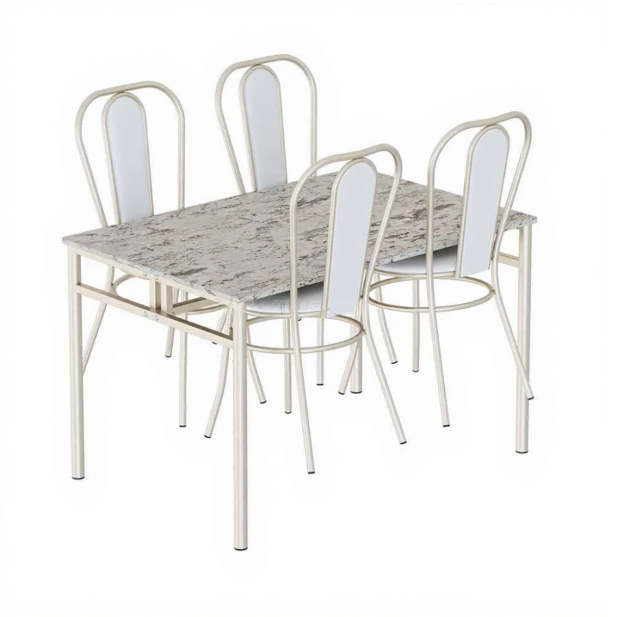 Комплект Стол Обвязка 38 с подвесами + 4 стула венский м