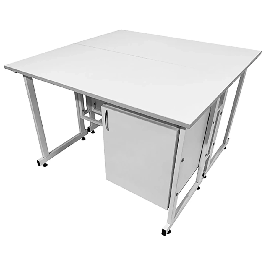 Стол лабораторный островной Сло 22.002 (белый)