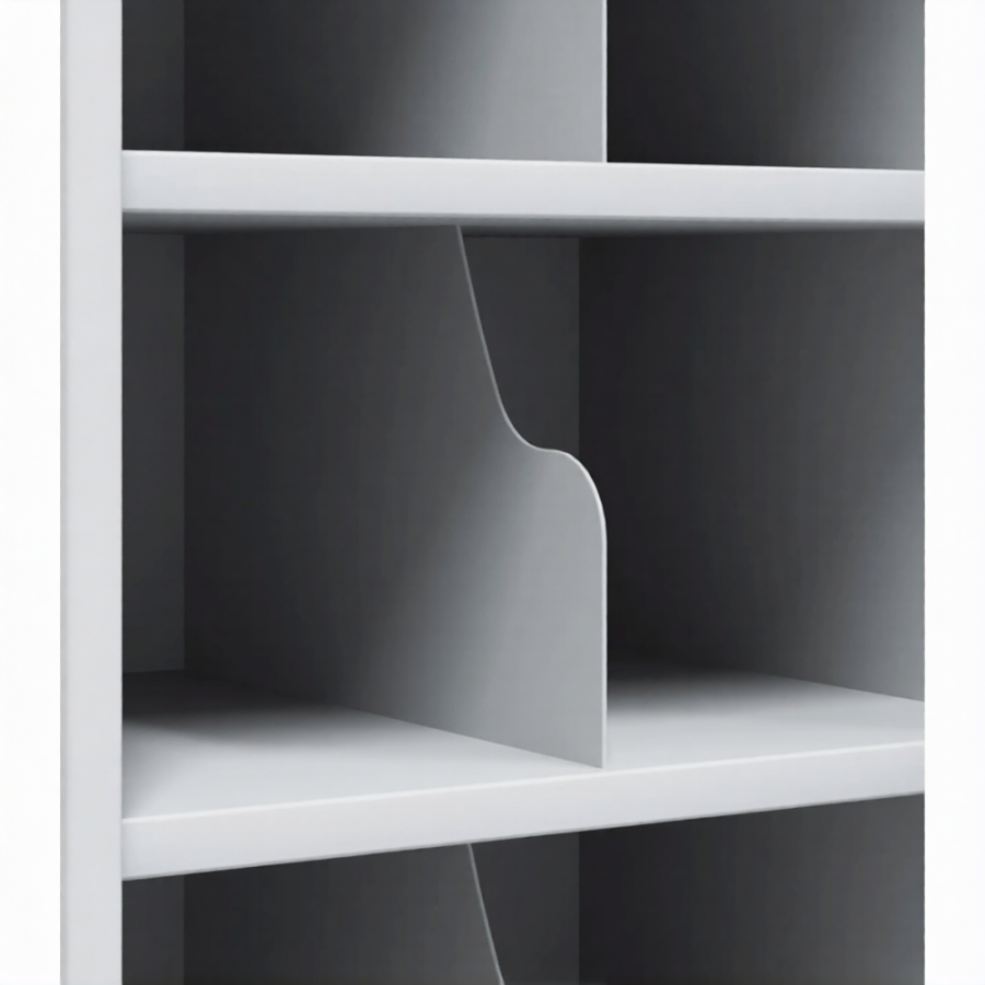 Шкаф для 6 противогазов ХПГ-6, дверцы из акрилового стекла (600х720х200)