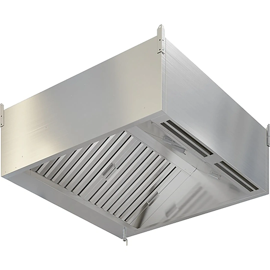 Зонт приточно-вытяжной пристенный ЗПВПКП-23/08 с подсветкой