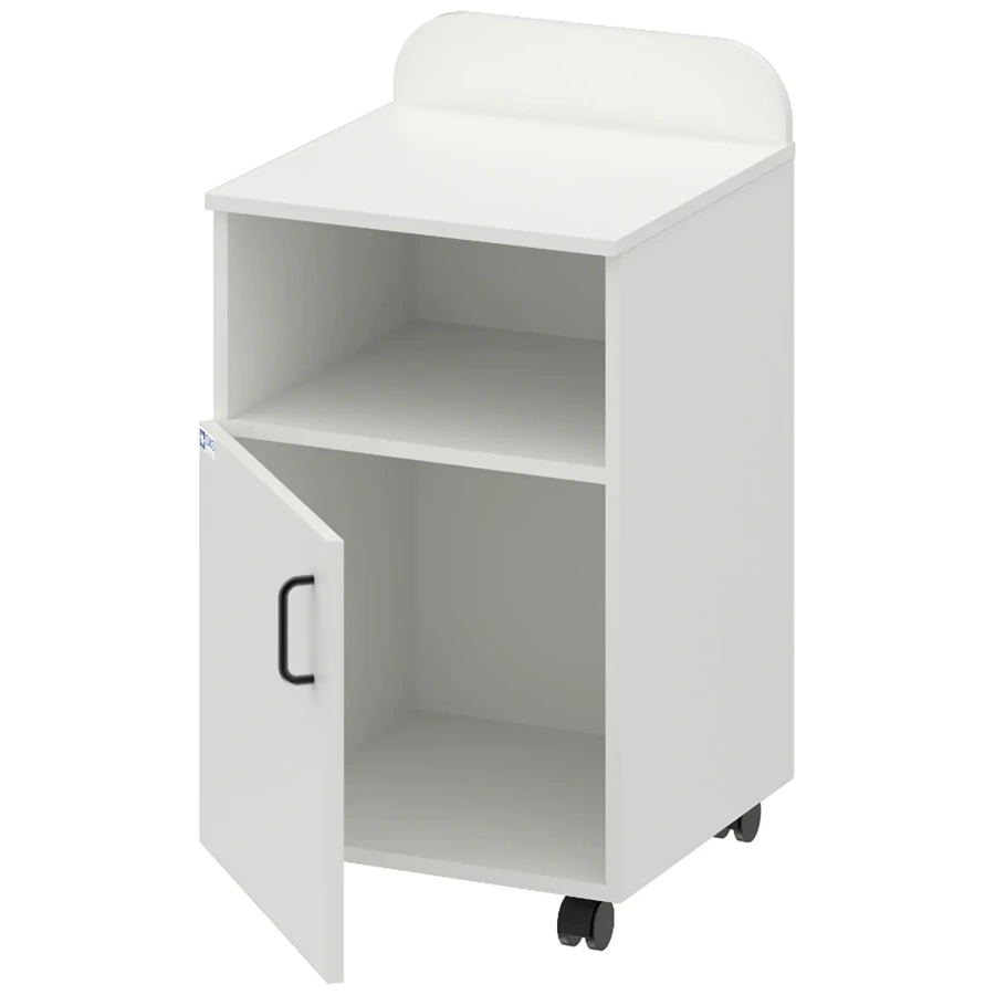 Тумба прикроватная с бортом WHITE LITE 1