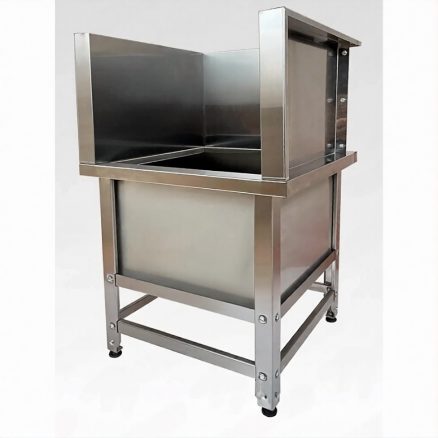 Ванна моповая ВМСн 500(800)х530х530  1 м/о (облицовка П-обр.; ножка угловая)