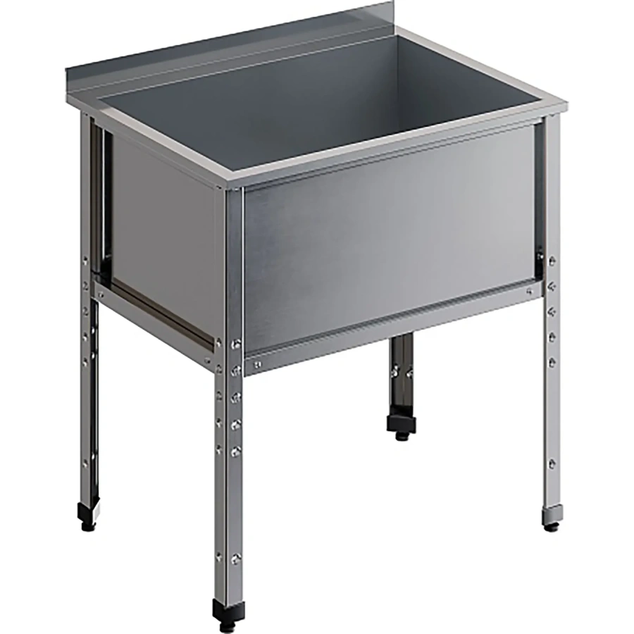 Ванна котломоечная с бортом ВМСК-1/10/5-Б-ЭЦ