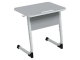 Стол 1-местный школьный 3-5 г/р "Альтер" с наклоном столешницы 0-15° СУ.1.35.АУ-Б.С (серый, м/к белый)