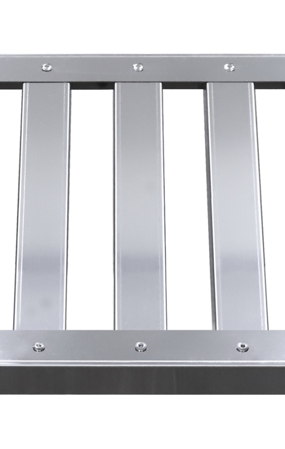 Стеллаж кухонный с решетчатыми полками Luxstahl СРРП-1800*1500*400