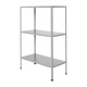 Стеллаж лабораторный металлический 1200х600х1800мм, 3 полки