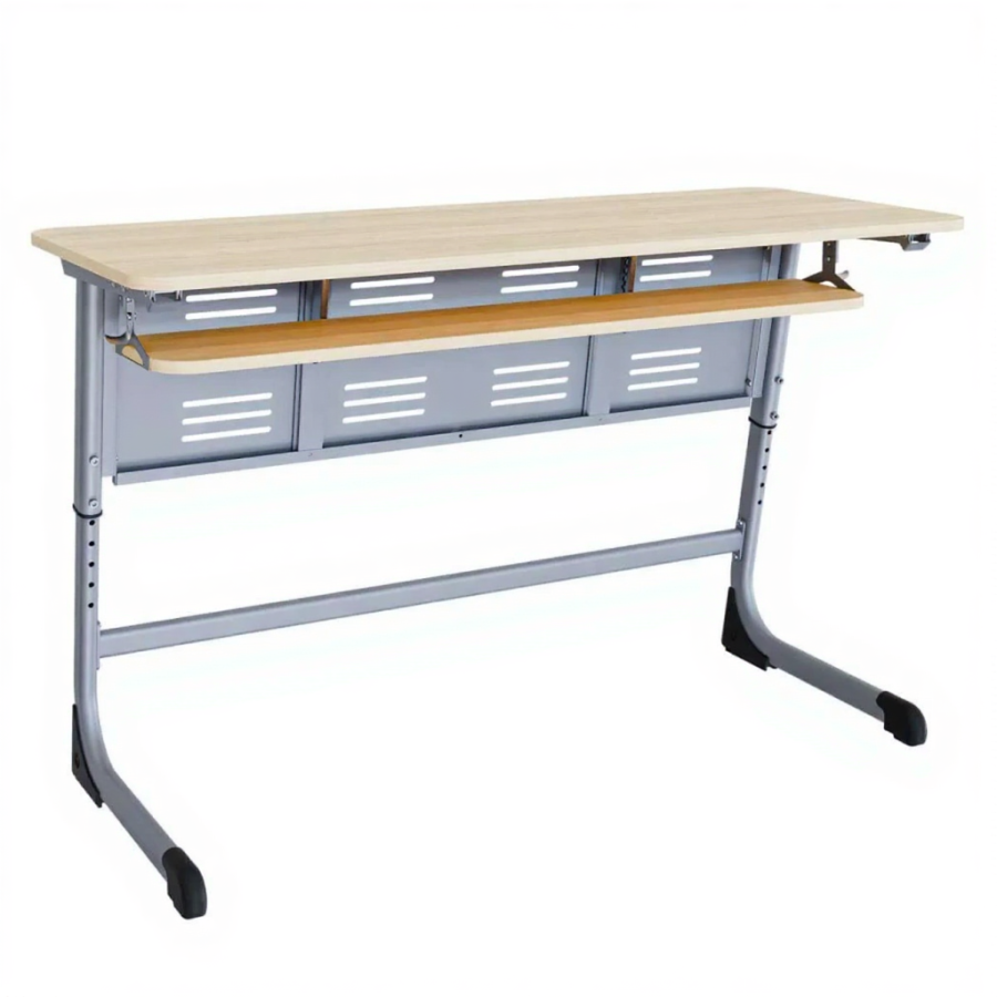 Парта 2М Smart с регулировка угла наклона/полкой (Перф. Экран)