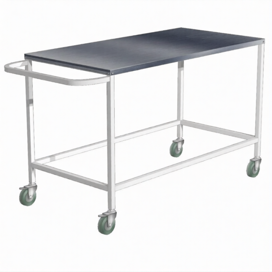 Стол инструментальный большой СИБ (каркас белый)